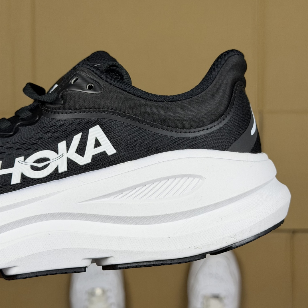 【WM】Hoka One One Bondi 9 跑步鞋纯原大厂出品！品质库存稳定放心推！第14色：黑白