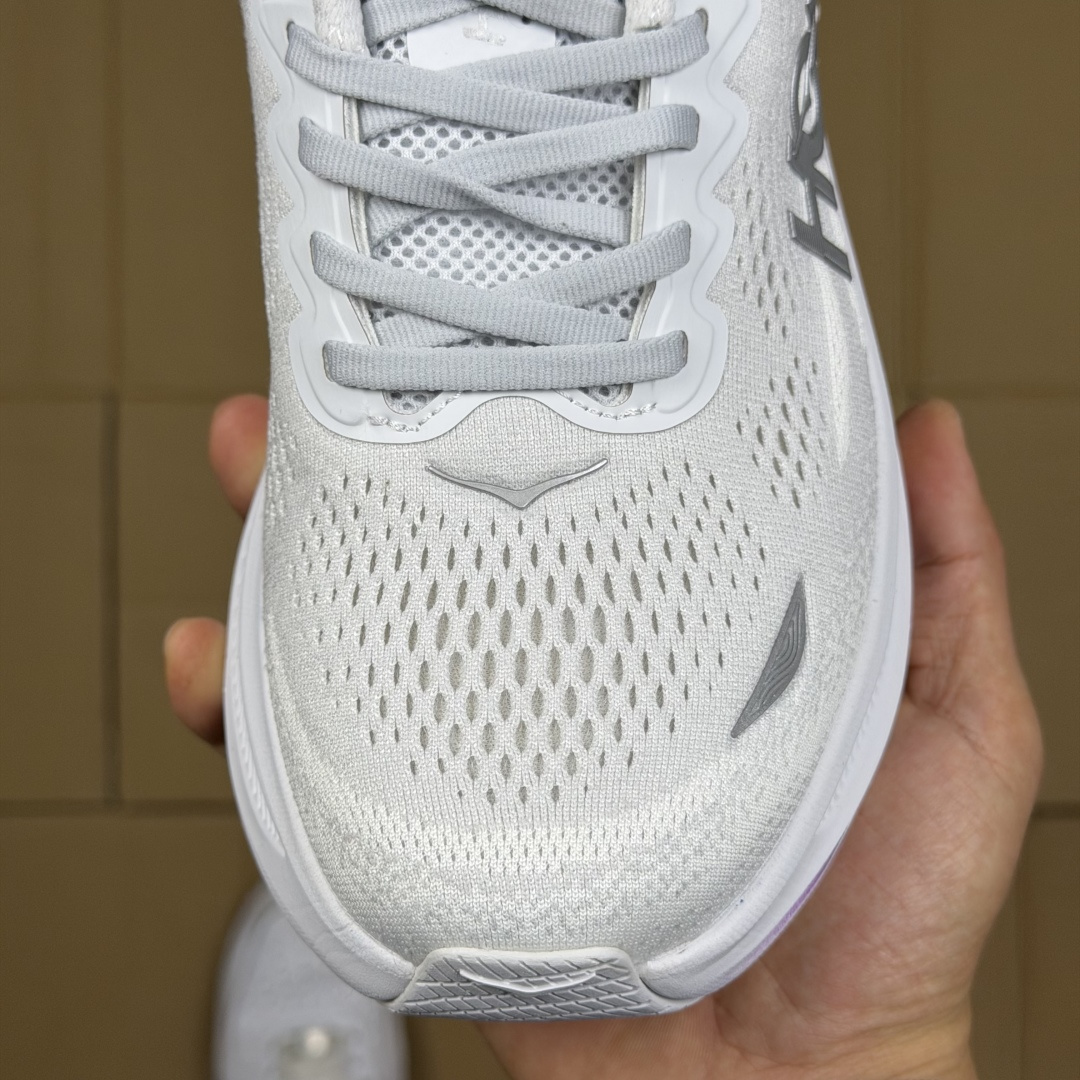 【WM】Hoka One One Bondi 9 跑步鞋纯原大厂出品！品质库存稳定放心推！第15色：灰白