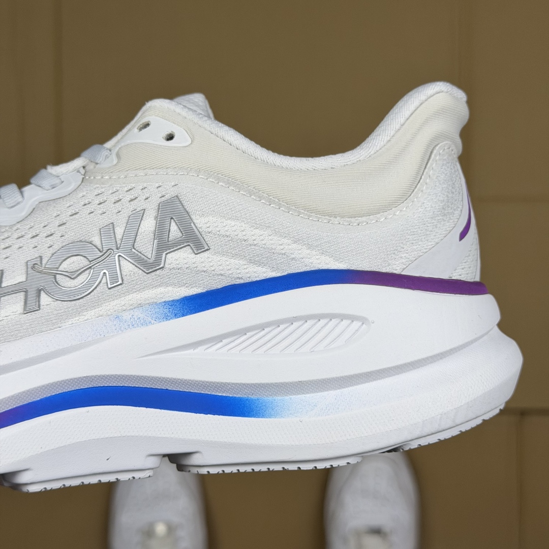 【WM】Hoka One One Bondi 9 跑步鞋纯原大厂出品！品质库存稳定放心推！第15色：灰白