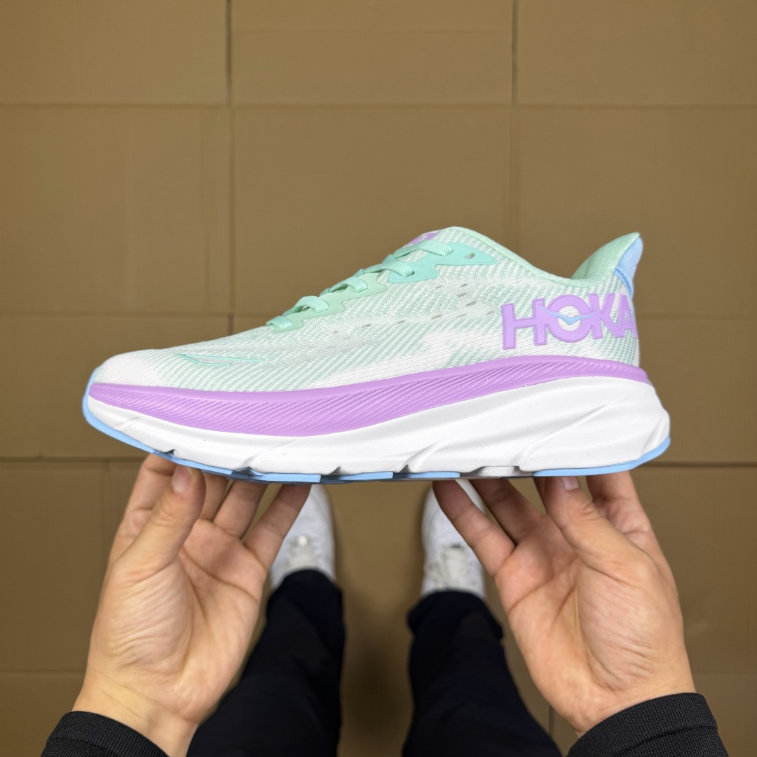 【WM】Hoka One One 克利夫顿9 马拉松跑鞋 Clifton 9马拉松训练跑步鞋 共30色！