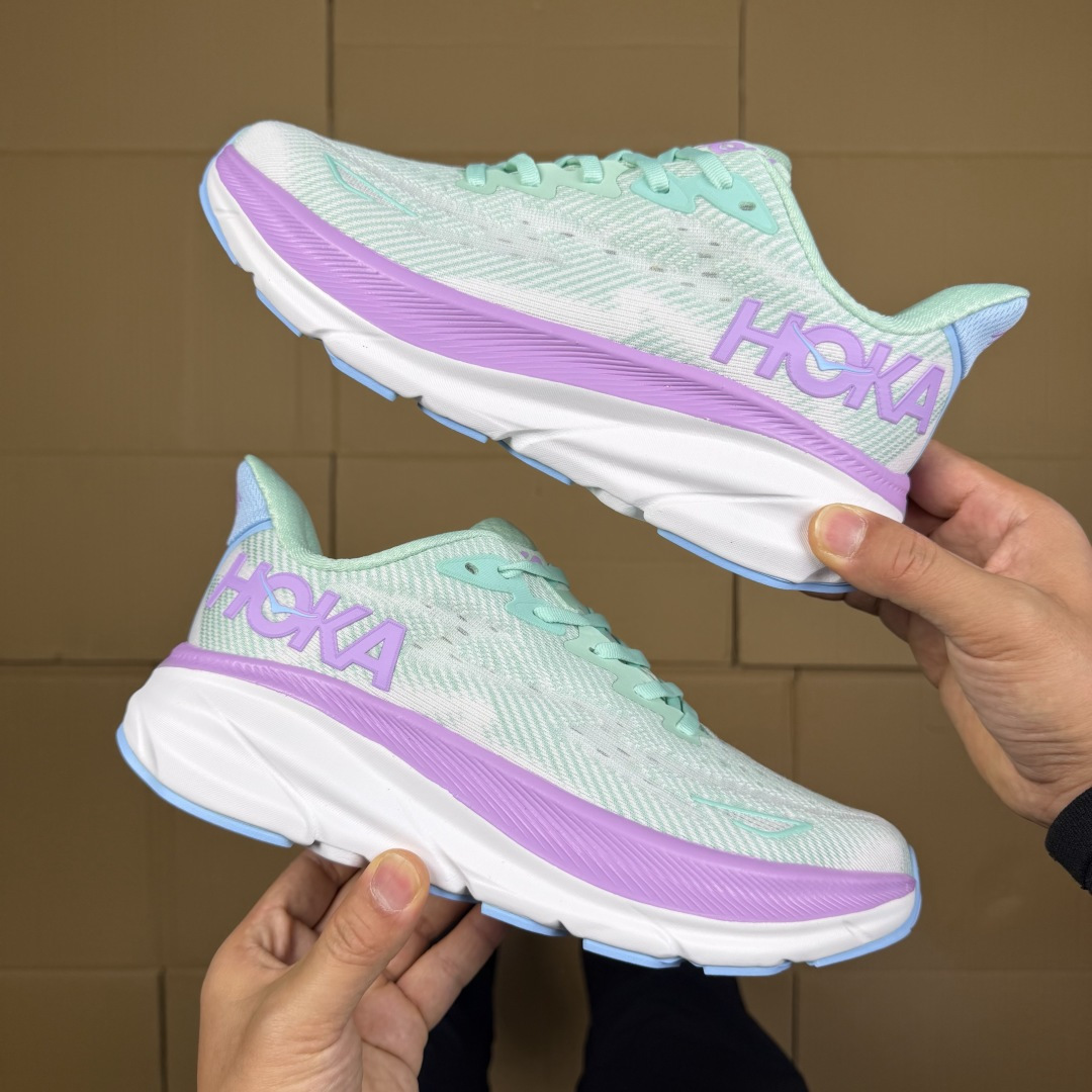 【WM】Hoka One One 克利夫顿9 马拉松跑鞋 Clifton 9马拉松训练跑步鞋 共30色！