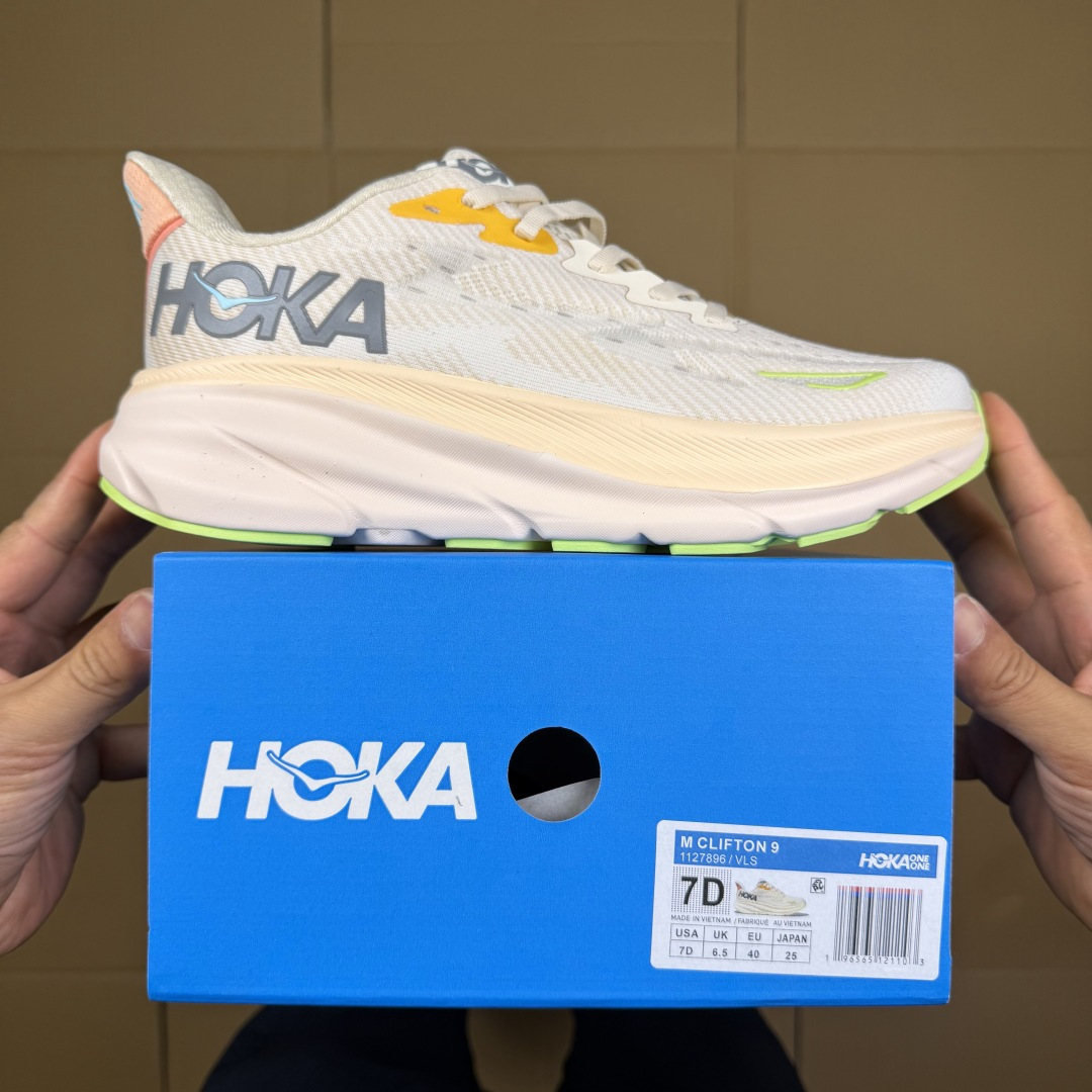 【WM】Hoka One One 克利夫顿9 马拉松跑鞋 Clifton 9马拉松训练跑步鞋 共30色！