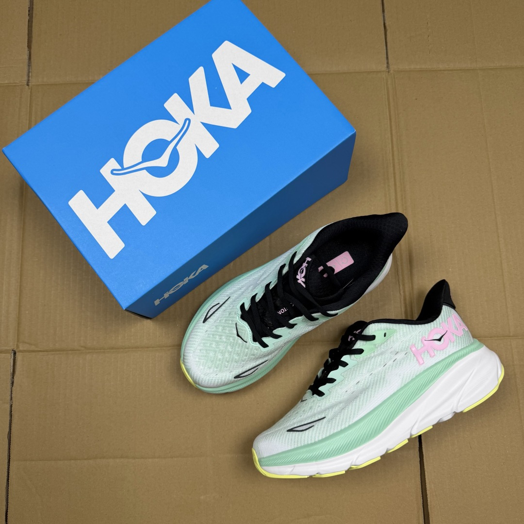 【WM】Hoka One One 克利夫顿9 马拉松跑鞋 Clifton 9马拉松训练跑步鞋 共30色！