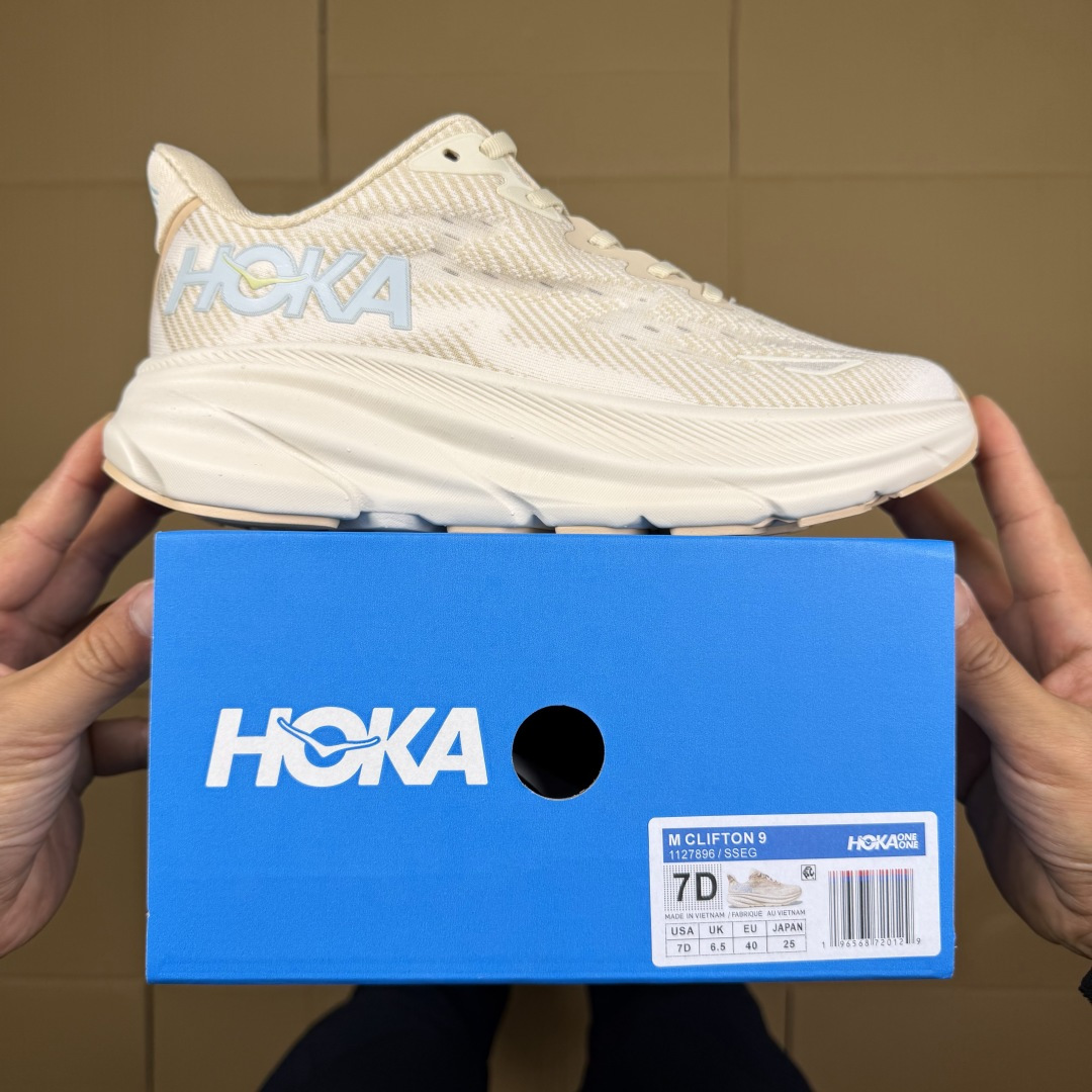 【WM】Hoka One One 克利夫顿9 马拉松跑鞋 Clifton 9马拉松训练跑步鞋 共30色！