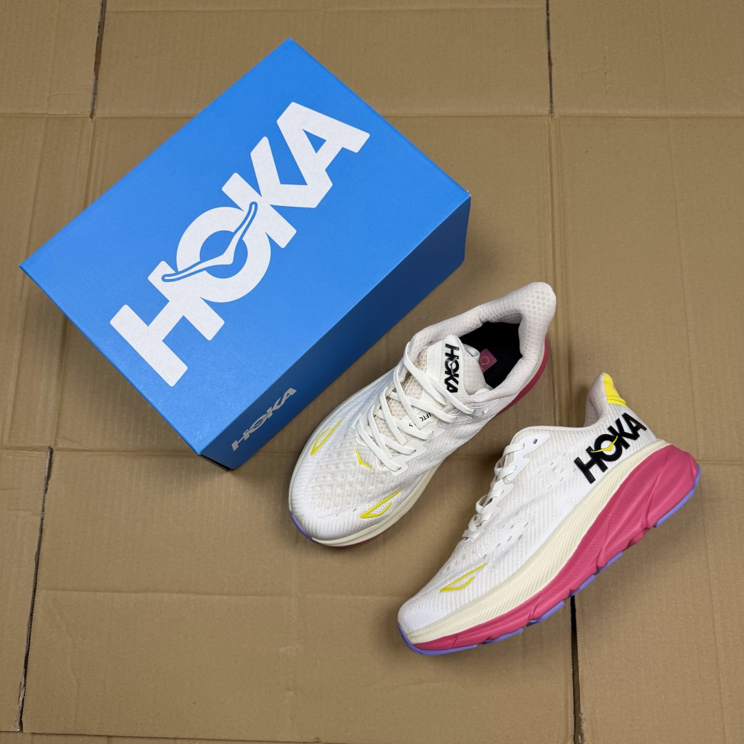 【WM】Hoka One One 克利夫顿9 马拉松跑鞋 Clifton 9马拉松训练跑步鞋 共30色！