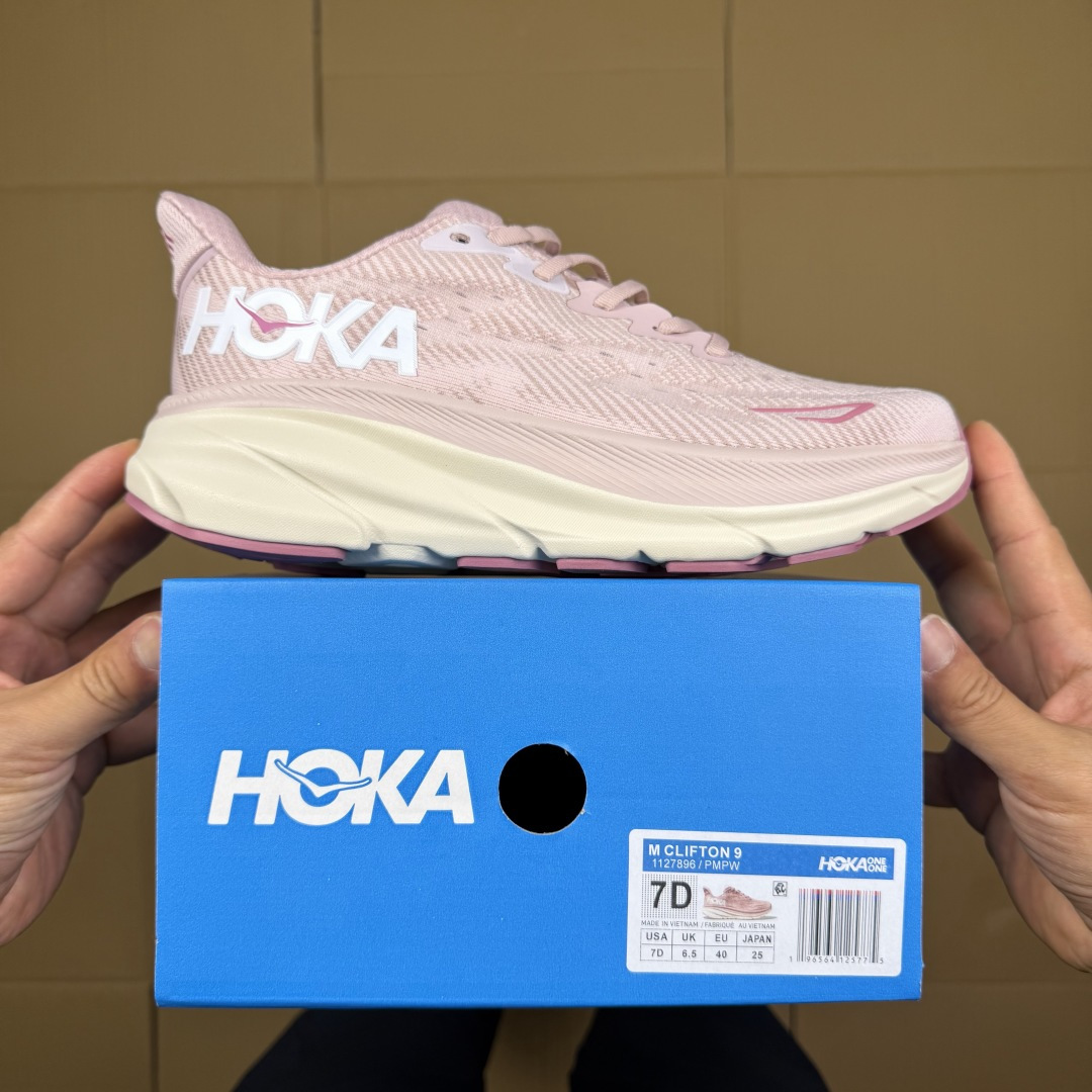 【WM】Hoka One One 克利夫顿9 马拉松跑鞋 Clifton 9马拉松训练跑步鞋 共30色！
