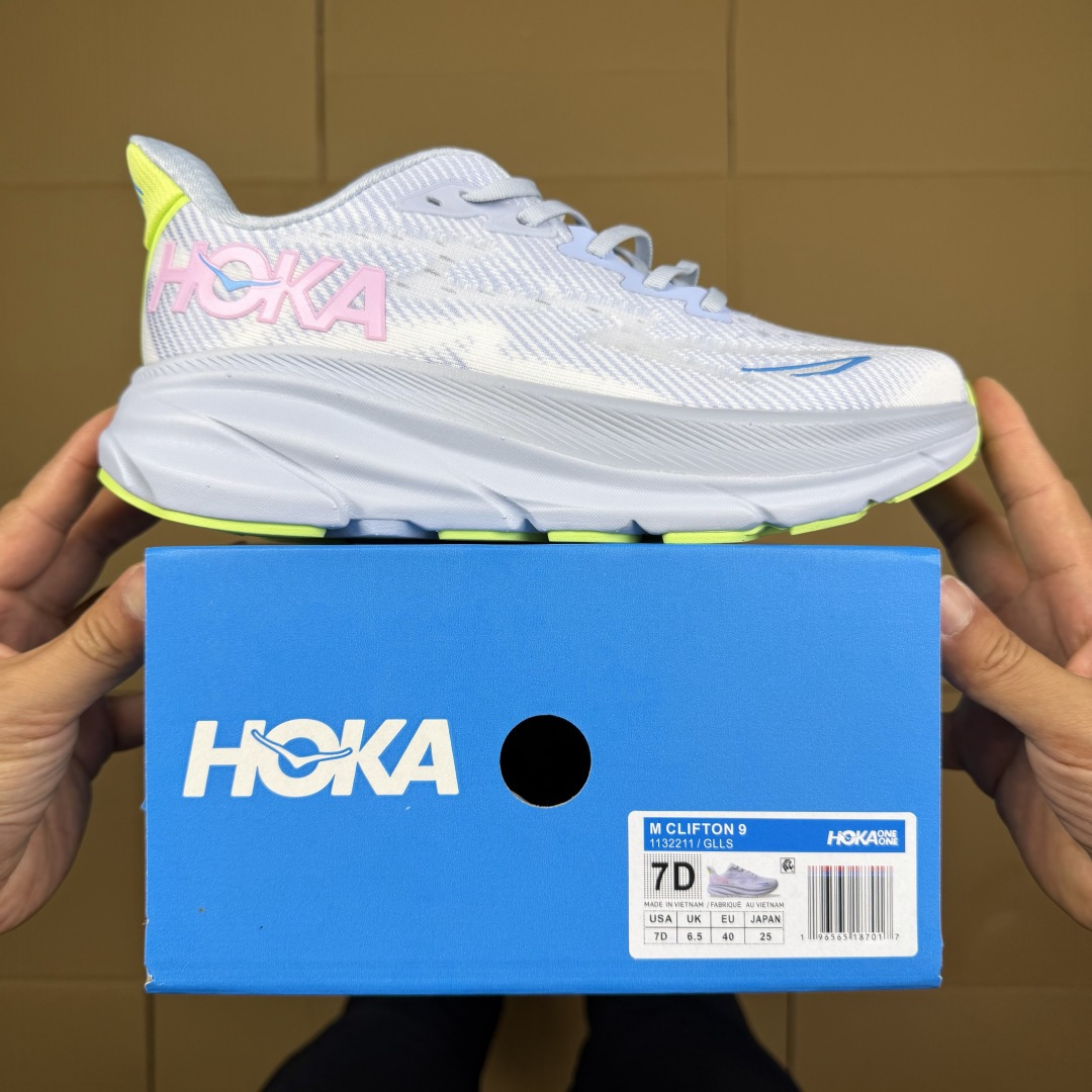 【WM】Hoka One One 克利夫顿9 马拉松跑鞋 Clifton 9马拉松训练跑步鞋 共30色！