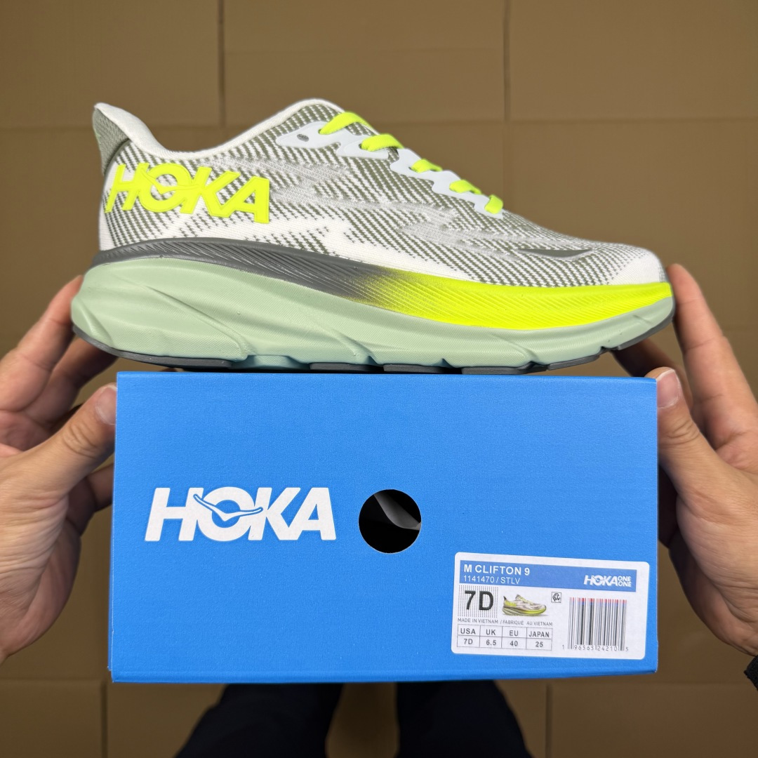 【WM】Hoka One One 克利夫顿9 马拉松跑鞋 Clifton 9马拉松训练跑步鞋 共30色！