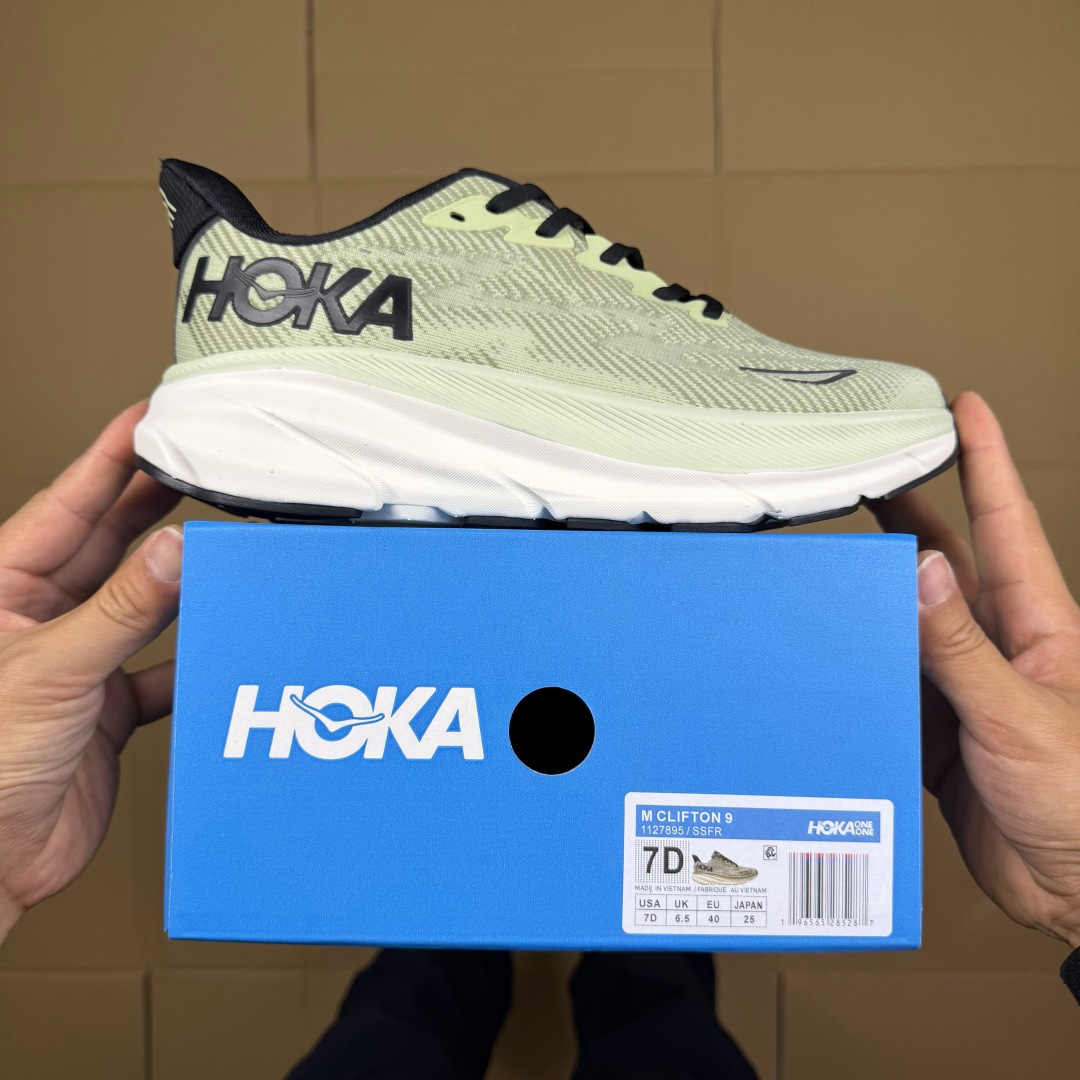 【WM】Hoka One One 克利夫顿9 马拉松跑鞋 Clifton 9马拉松训练跑步鞋 共30色！