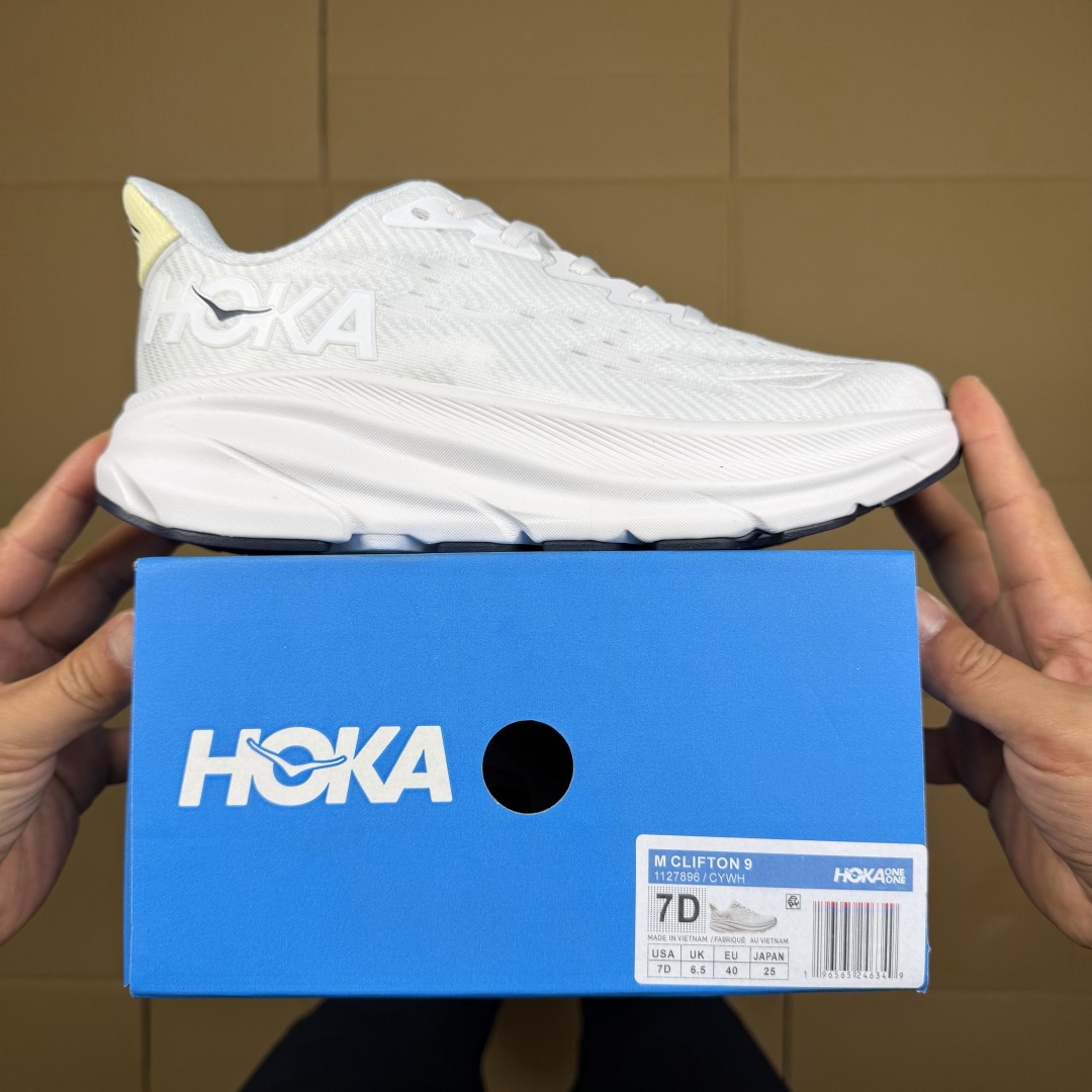 【WM】Hoka One One 克利夫顿9 马拉松跑鞋 Clifton 9马拉松训练跑步鞋 共30色！