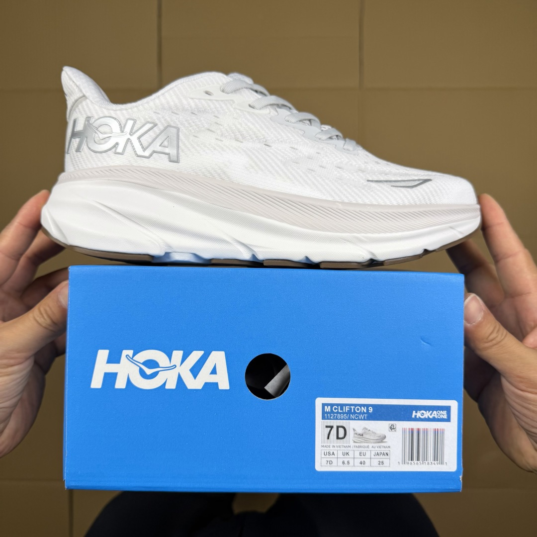 【WM】Hoka One One 克利夫顿9 马拉松跑鞋 Clifton 9马拉松训练跑步鞋 共30色！