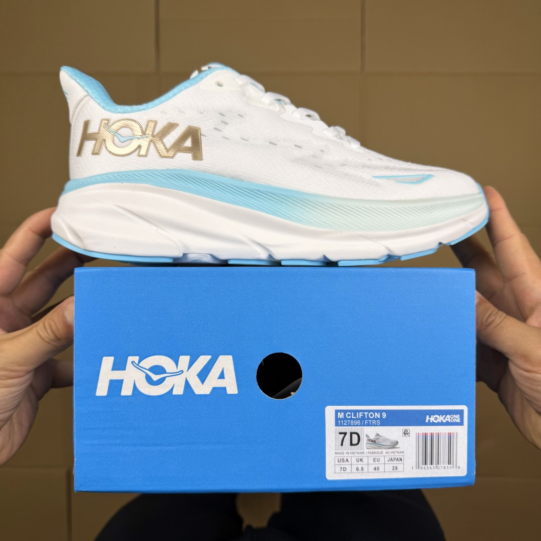 【WM】Hoka One One 克利夫顿9 马拉松跑鞋 Clifton 9马拉松训练跑步鞋 共30色！