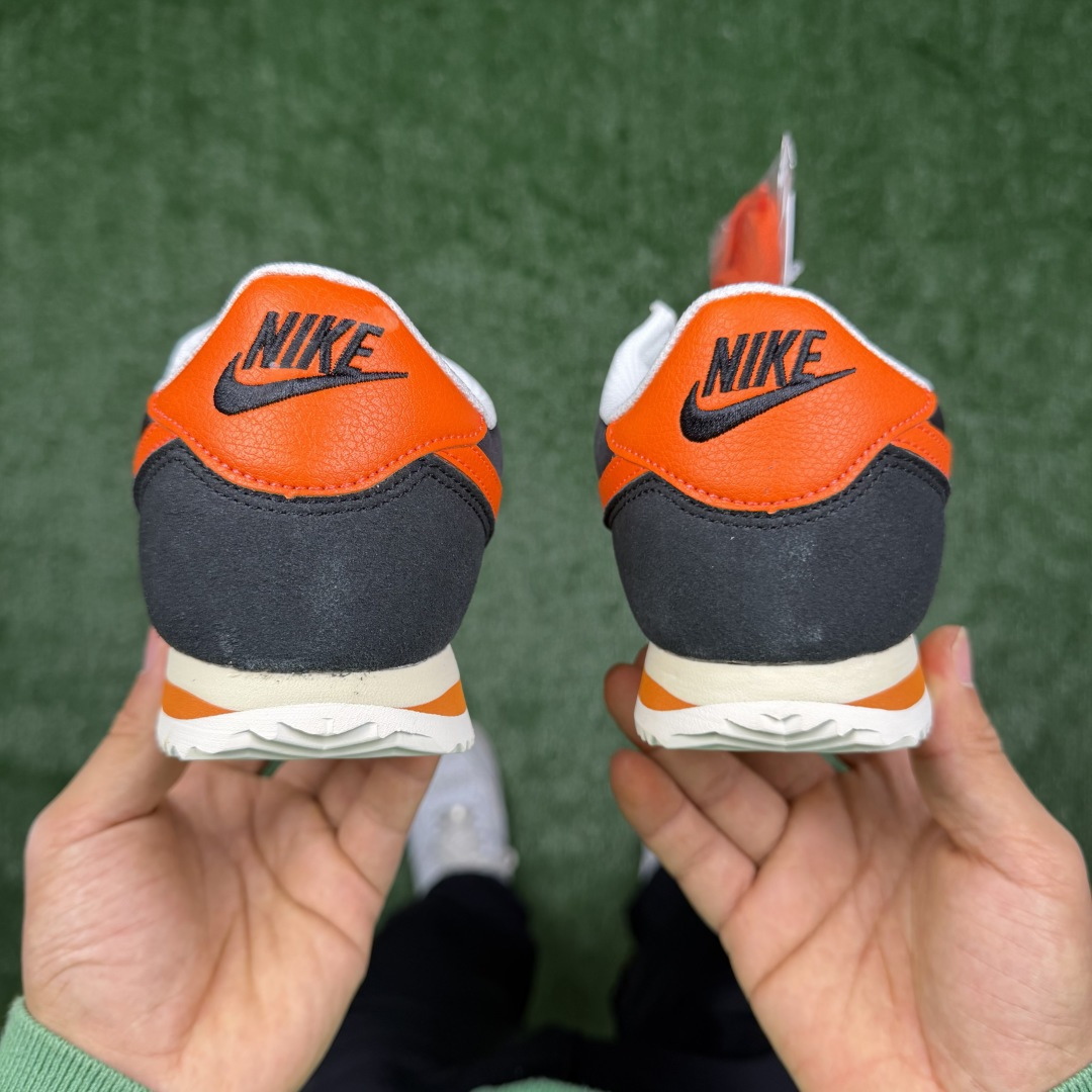 超级性价比阿甘！共27色Nike Cortez SE 黑橘冲量产品价格一步到位！货号：HF0263-00