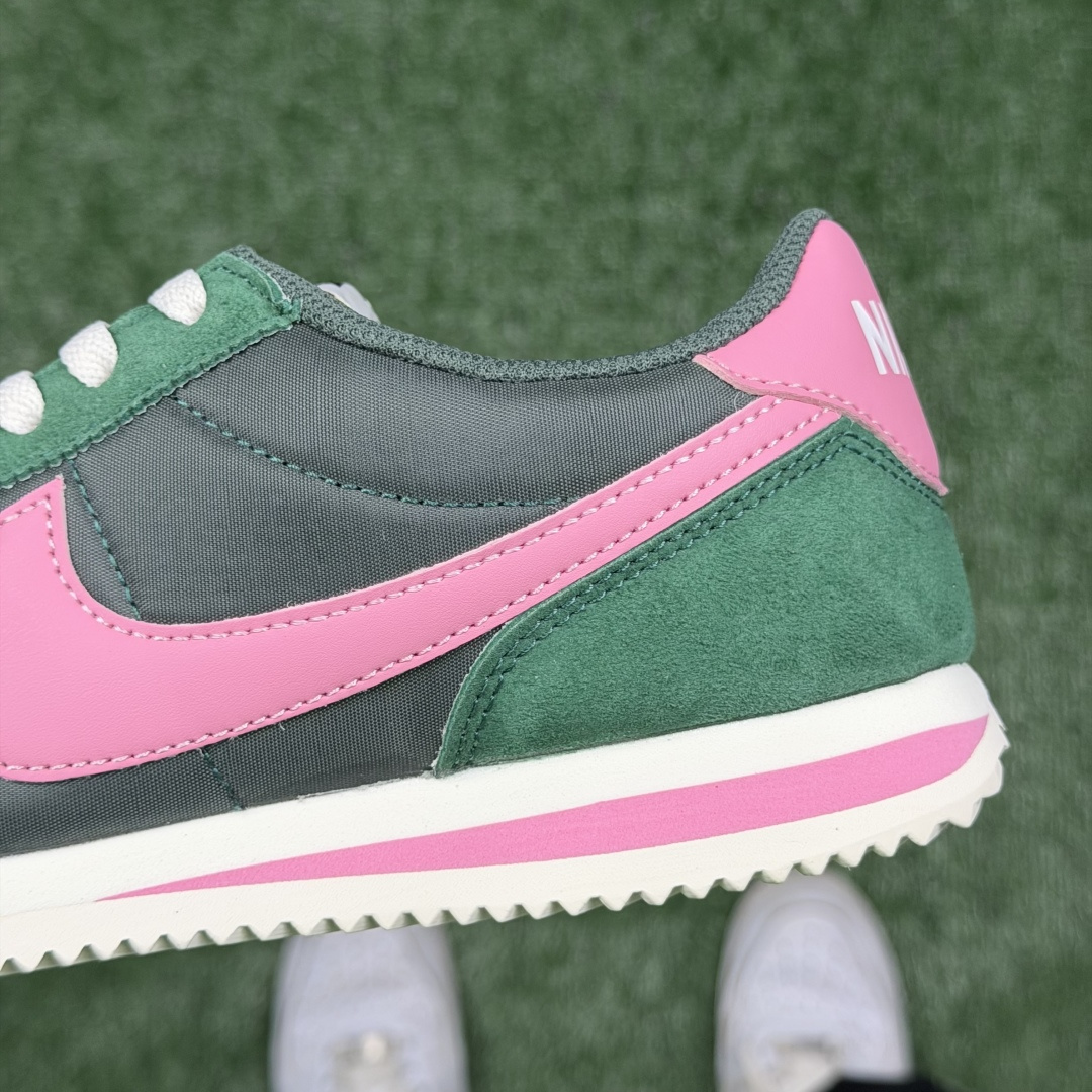 超级性价比阿甘！共27色Nike Cortez SE 绿粉冲量产品价格一步到位！货号：HF9994-30