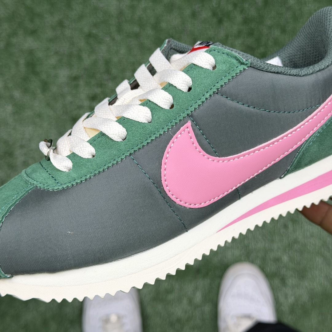 超级性价比阿甘！共27色Nike Cortez SE 绿粉冲量产品价格一步到位！货号：HF9994-30