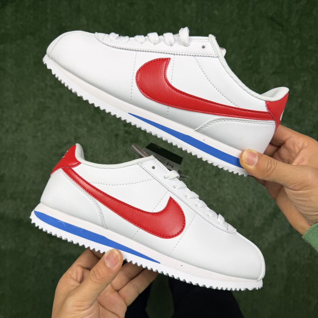 超级性价比阿甘！共27色Nike Cortez SE 皮面白红冲量产品价格一步到位！货号：DN1791-
