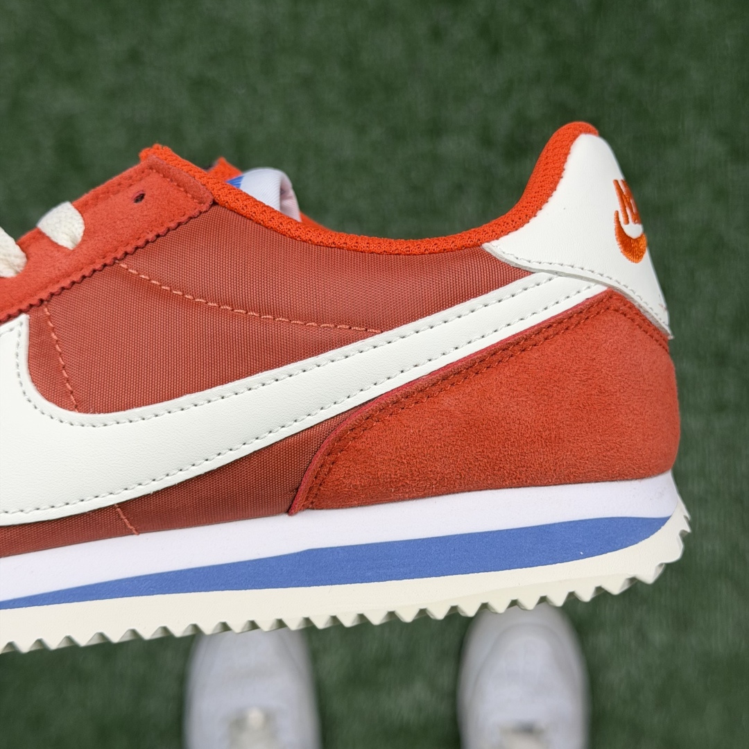 超级性价比阿甘！共27色Nike Cortez SE 布面橙色冲量产品价格一步到位！货号：DZ2795-