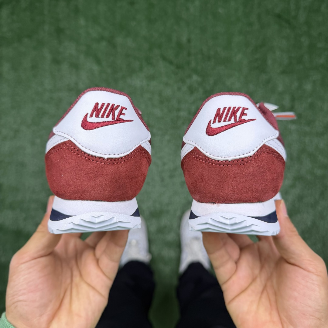 超级性价比阿甘！共27色Nike Cortez 布面酒红冲量产品价格一步到位！货号：DZ2795-100