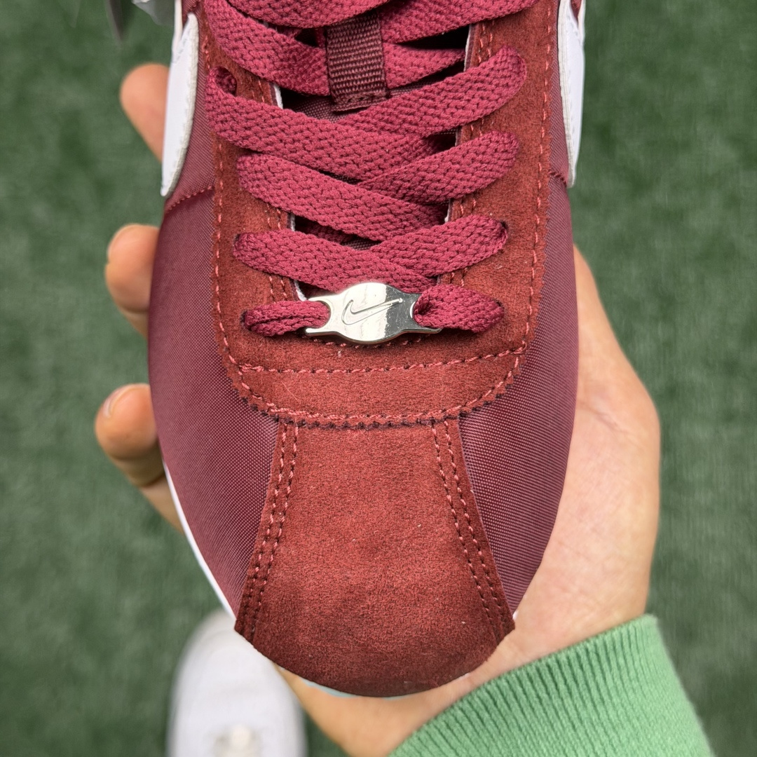 超级性价比阿甘！共27色Nike Cortez 布面酒红冲量产品价格一步到位！货号：DZ2795-100