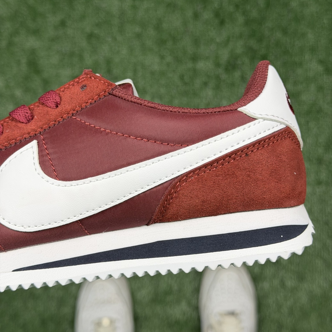 超级性价比阿甘！共27色Nike Cortez 布面酒红冲量产品价格一步到位！货号：DZ2795-100