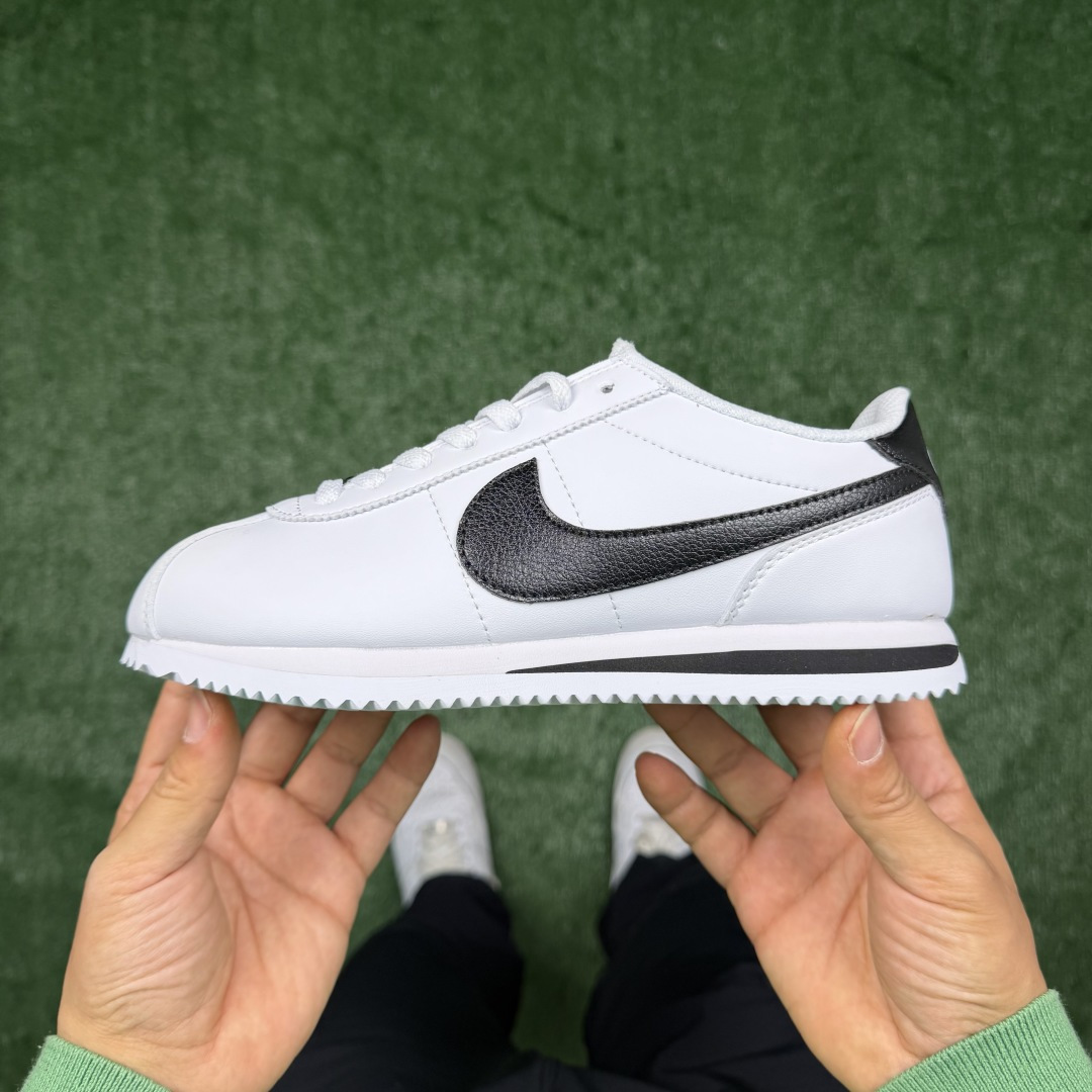 超级性价比阿甘！共27色Nike Cortez SE 皮面白黑冲量产品价格一步到位！货号：DN1791-