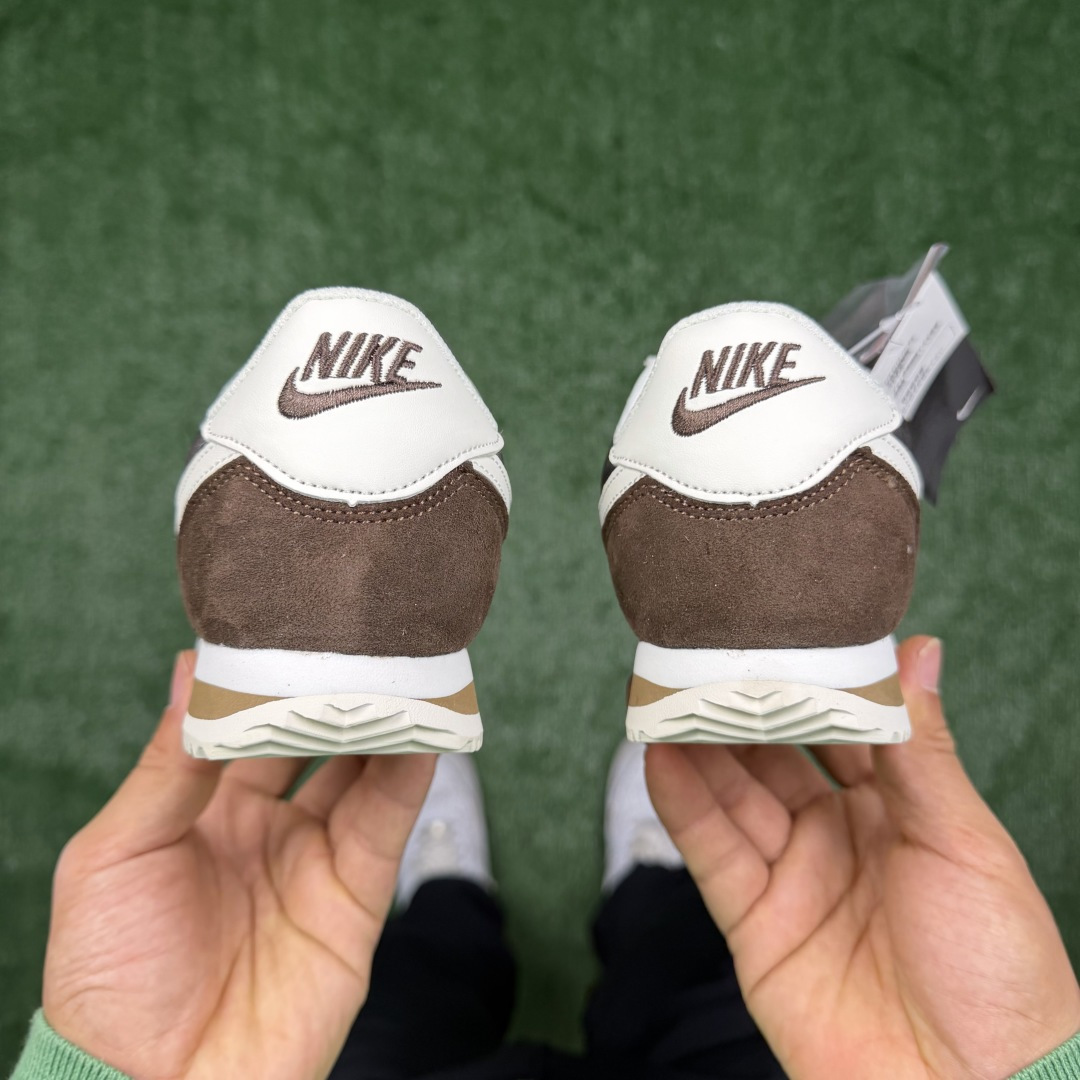 超级性价比阿甘！共27色Nike Cortez SE 布面棕色冲量产品价格一步到位！货号：DZ2795-