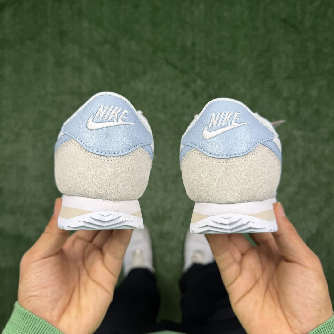 超级性价比阿甘！共27色Nike Cortez SE 布面白蓝冲量产品价格一步到位！货号：DZ2795-
