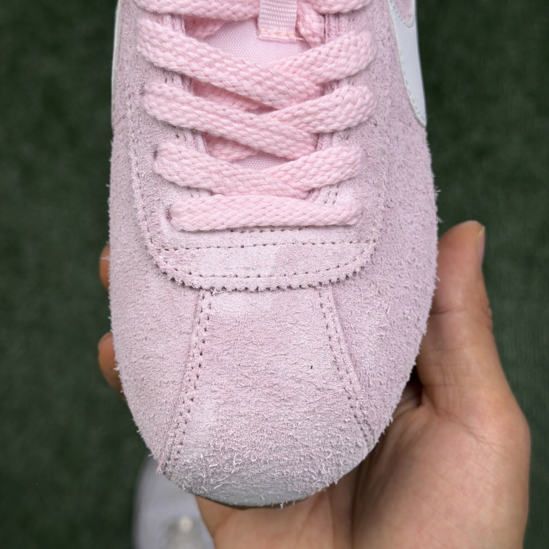 超级性价比阿甘！共27色Nike Cortez SE 翻毛皮长绒粉色冲量产品价格一步到位！货号：FJ25