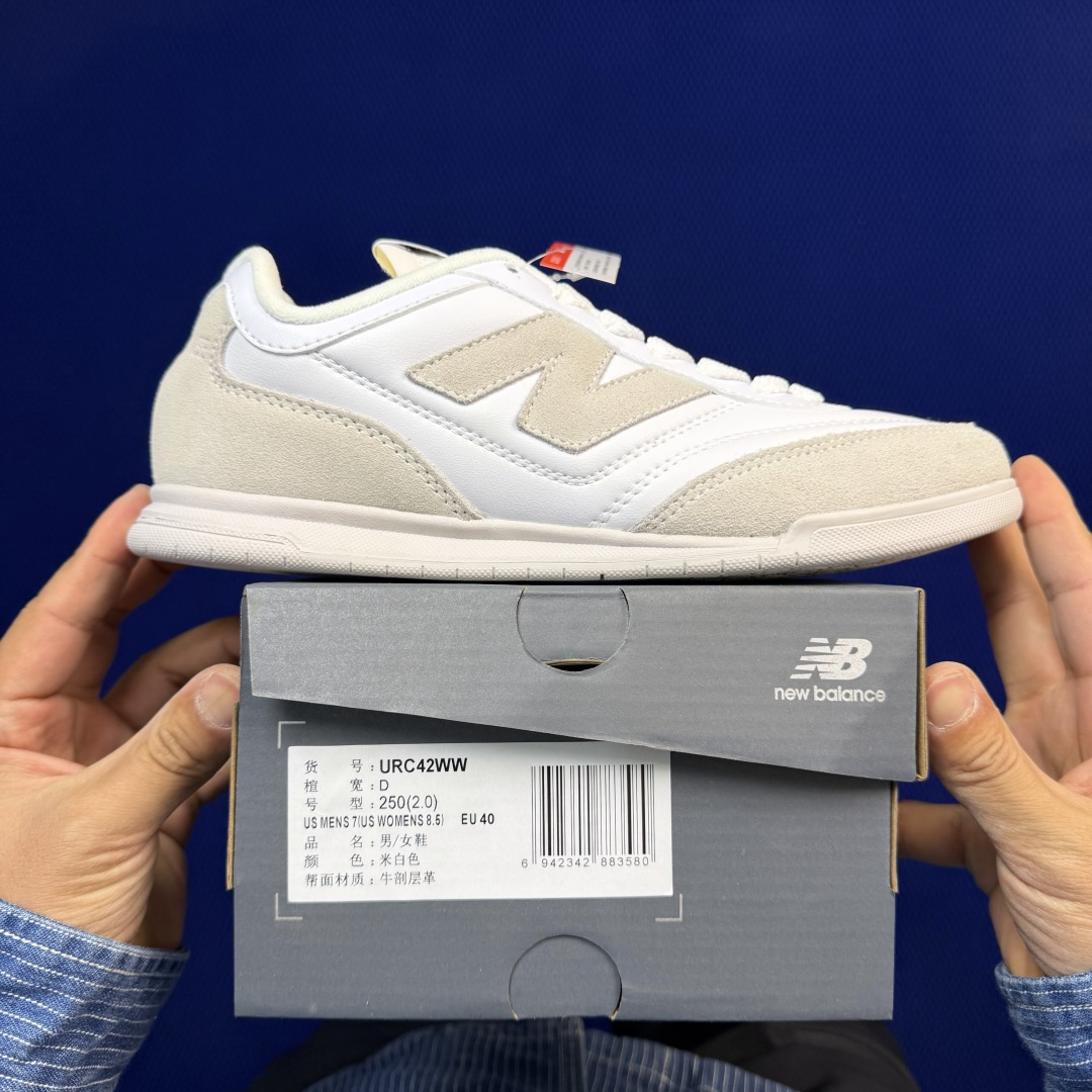 新百伦系列 New Balance NB URC42 货号：URC42WW米白色 尺码：36-45带半码