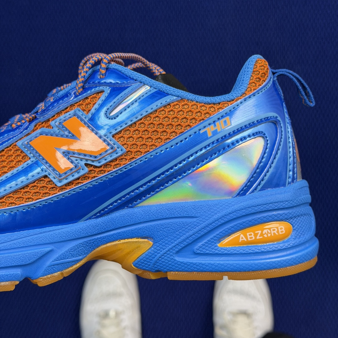 新百伦系列 New Balance NB 740 共17色！休闲跑鞋 第2色：U740CB2 蓝橙尺码：