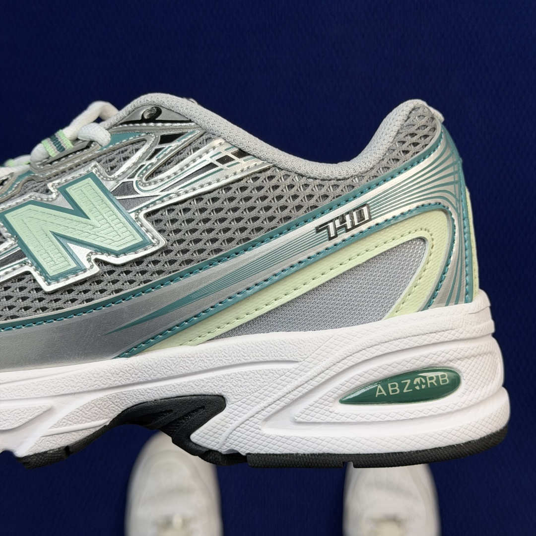 新百伦系列 New Balance NB 740 共17色！休闲跑鞋 第4色：U740NC2 灰绿尺码：