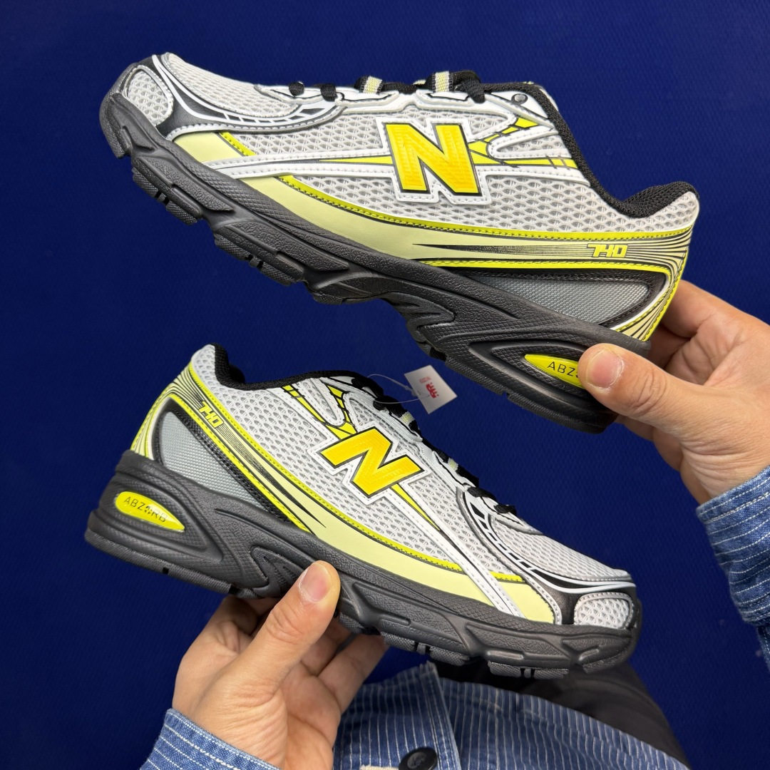 新百伦系列 New Balance NB 740 共17色！休闲跑鞋 第5色：U740FR2 白灰黑尺码