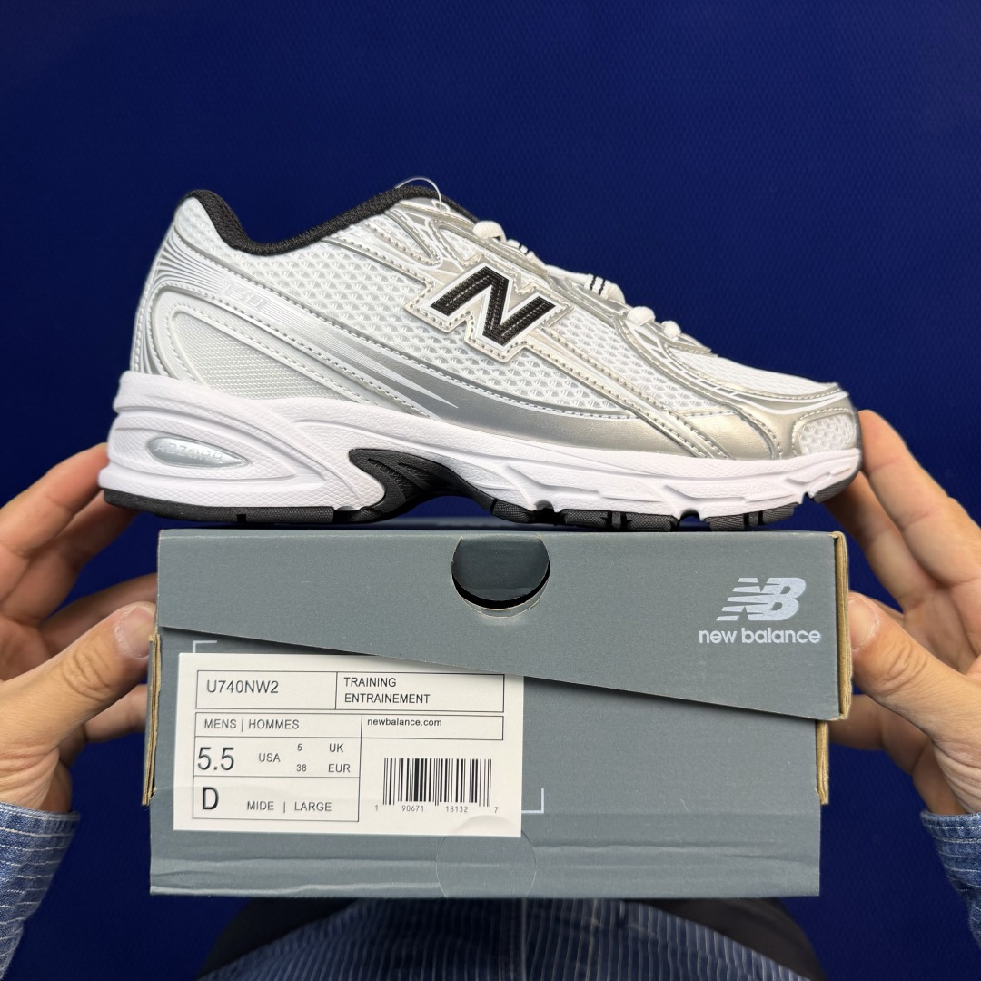 新百伦系列 New Balance NB 740 共17色！休闲跑鞋 第12色：U740NW2银黑色尺码
