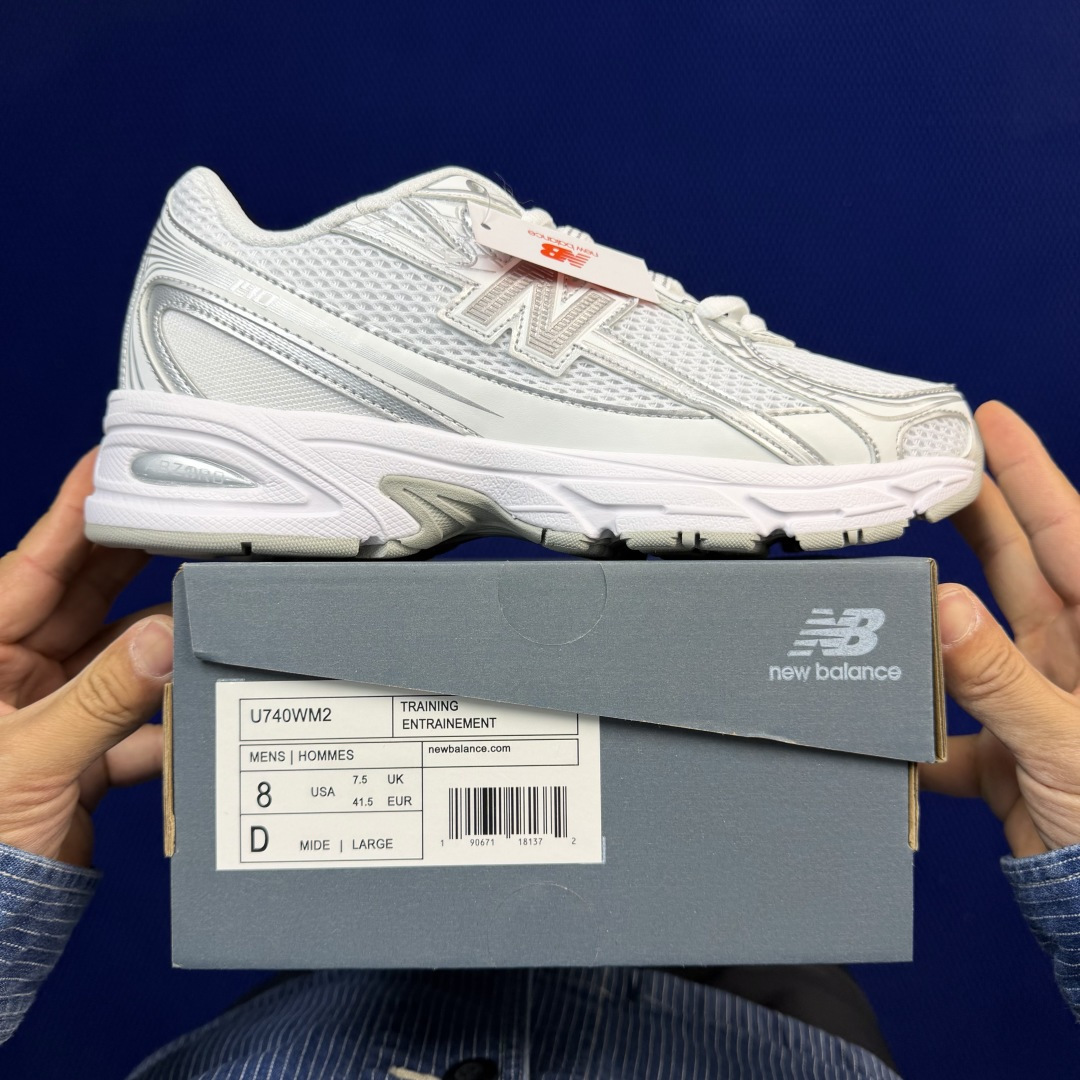 新百伦系列 New Balance NB 740 共17色！休闲跑鞋 第16色：U740WM2银色尺码：