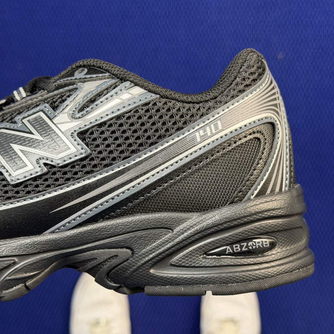 新百伦系列 New Balance NB 740 共17色！休闲跑鞋 第17色：U740BM2黑银色尺码