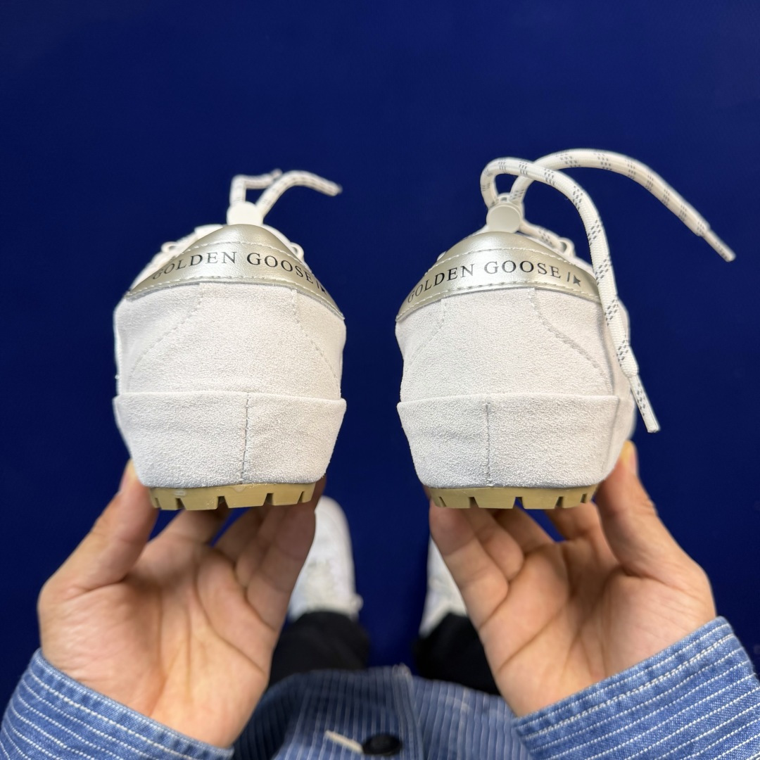 Golden Goose Super-Star 厚底做旧星星板鞋Size：35 36 37 38 39 