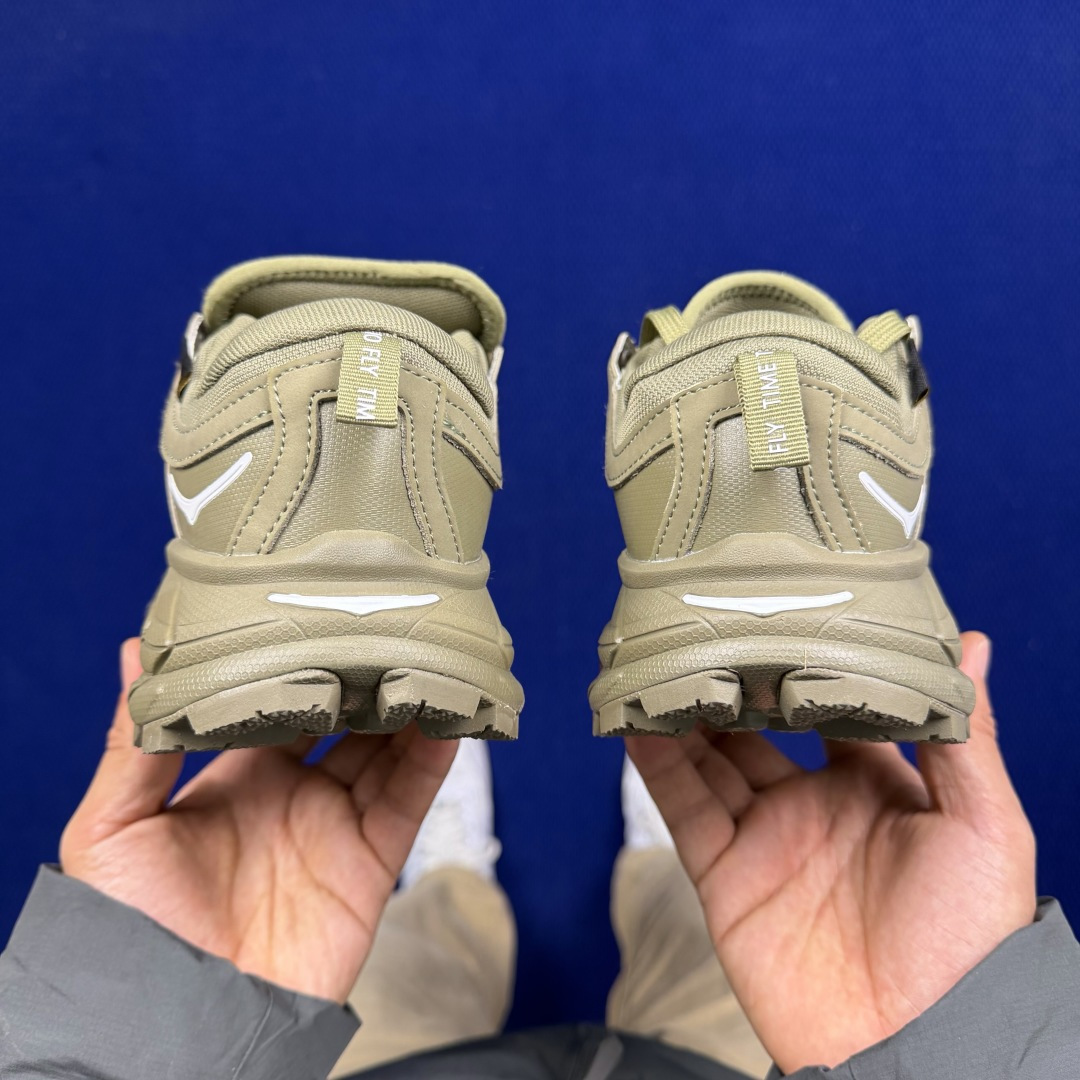 极致性价比 HOKA ONE ONE Tor Ultra 托亚 户外防水登山徒步鞋 共7色 第2色:橄榄绿/BTOL S