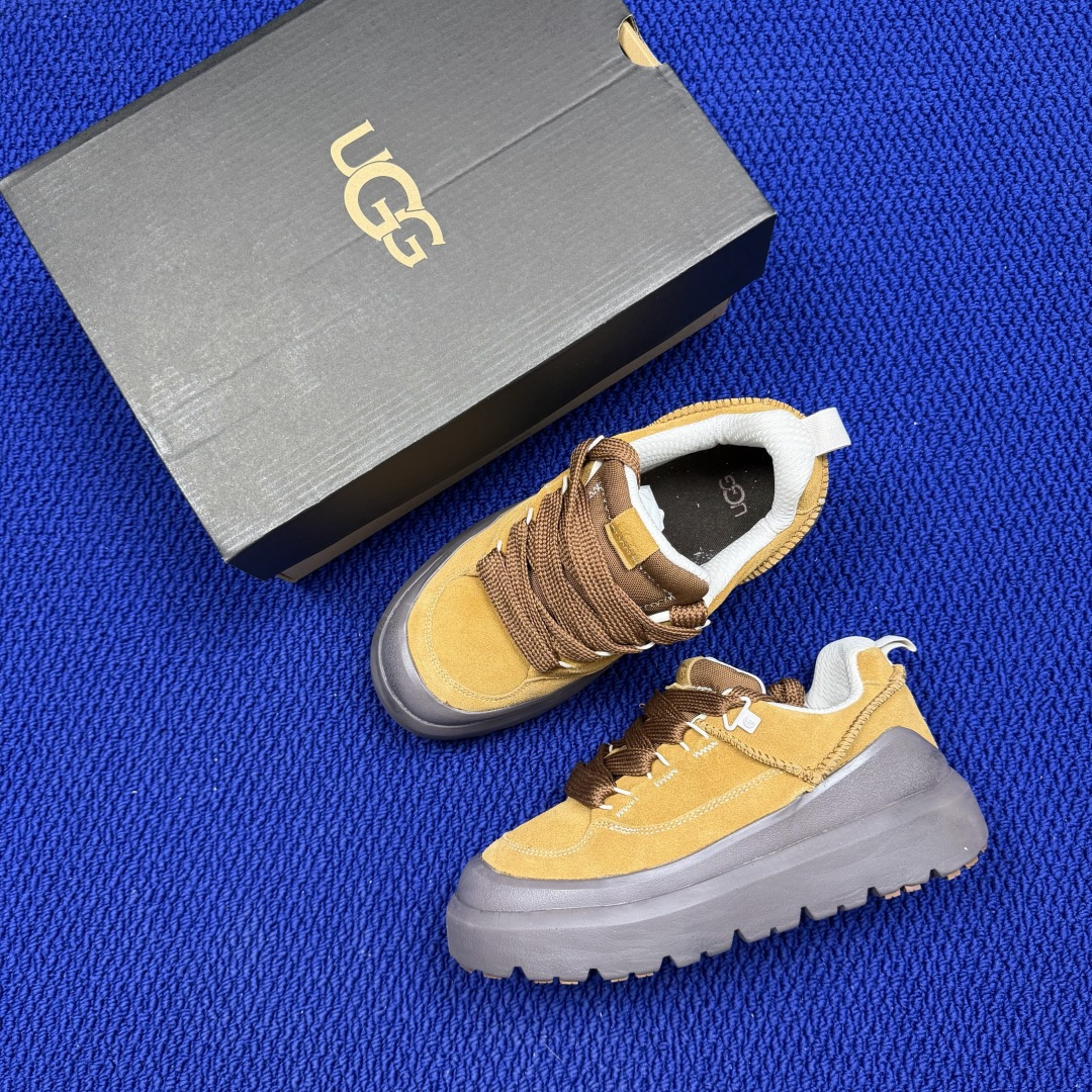 UGG Heritage 厚底休闲鞋7色！第2色:做旧栗色-7正常尺码：36 36.5 37 38 38