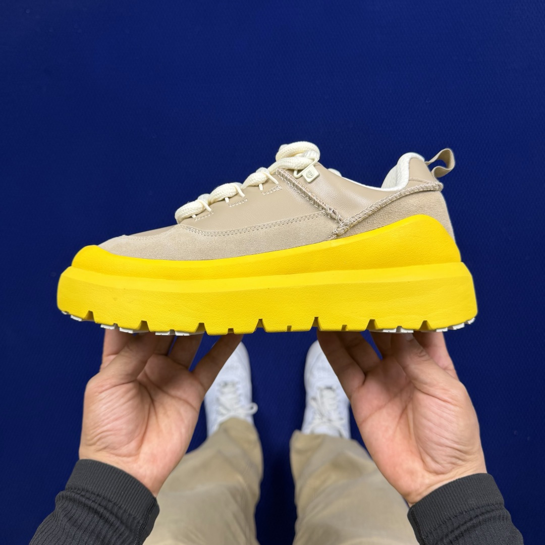 UGG Heritage 厚底休闲鞋7色！第3色:棕黄色-1正常尺码：36 36.5 37 38 38.