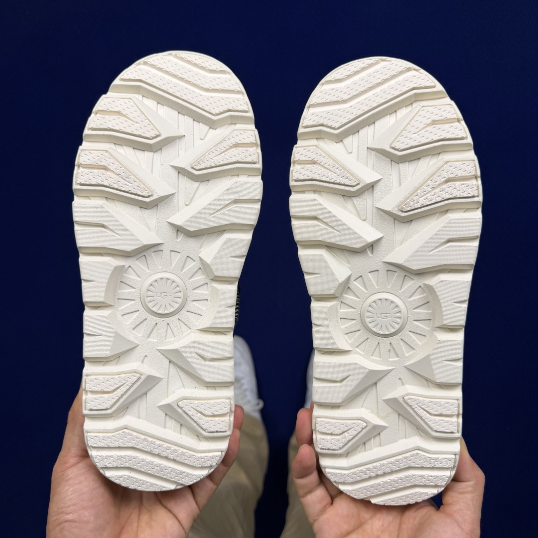 UGG Heritage 厚底休闲鞋7色！第4色:米白黑-5正常尺码：36 36.5 37 38 38.