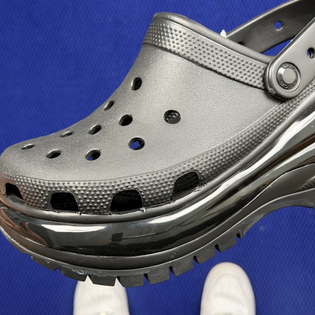 Crocs卡骆驰 洞洞鞋 光轮4色原厂数据复模，双层注塑光轮-黑 尺码：M3-M7/ 34-40M3=3