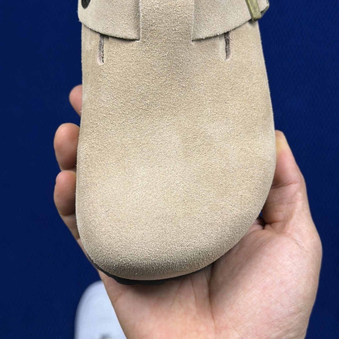 勃肯birkenstock 单排扣半拖鞋7色强势重新回溯，颜色色卡精选主力输出！【优质牛皮翻毛皮】【木糠