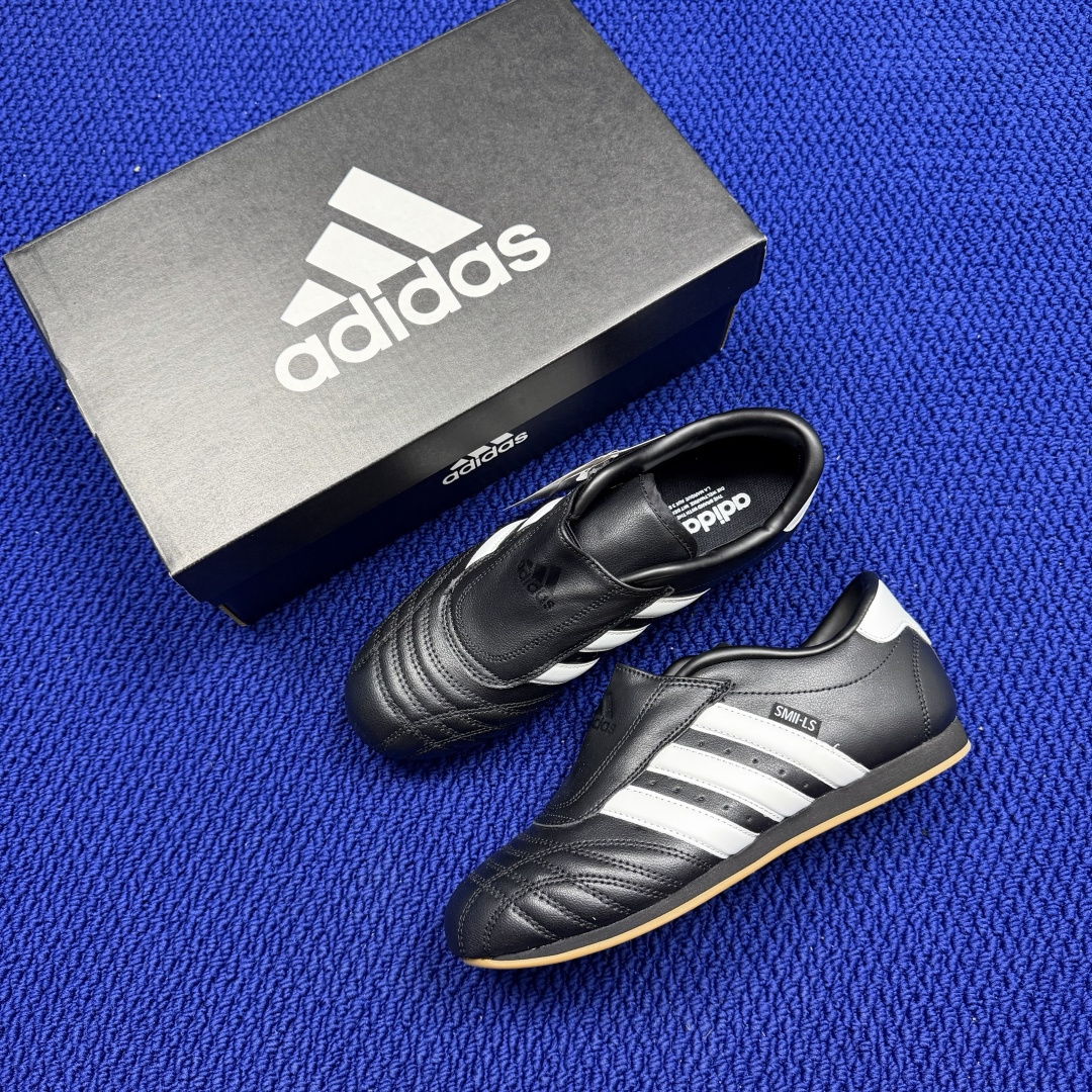 adidas originals Taekwondo 跆拳道训练鞋黑色JQ4775 尺码：36-45带半