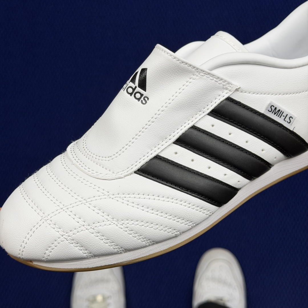 adidas originals Taekwondo 跆拳道训练鞋白色JQ4774 尺码：36-45带半