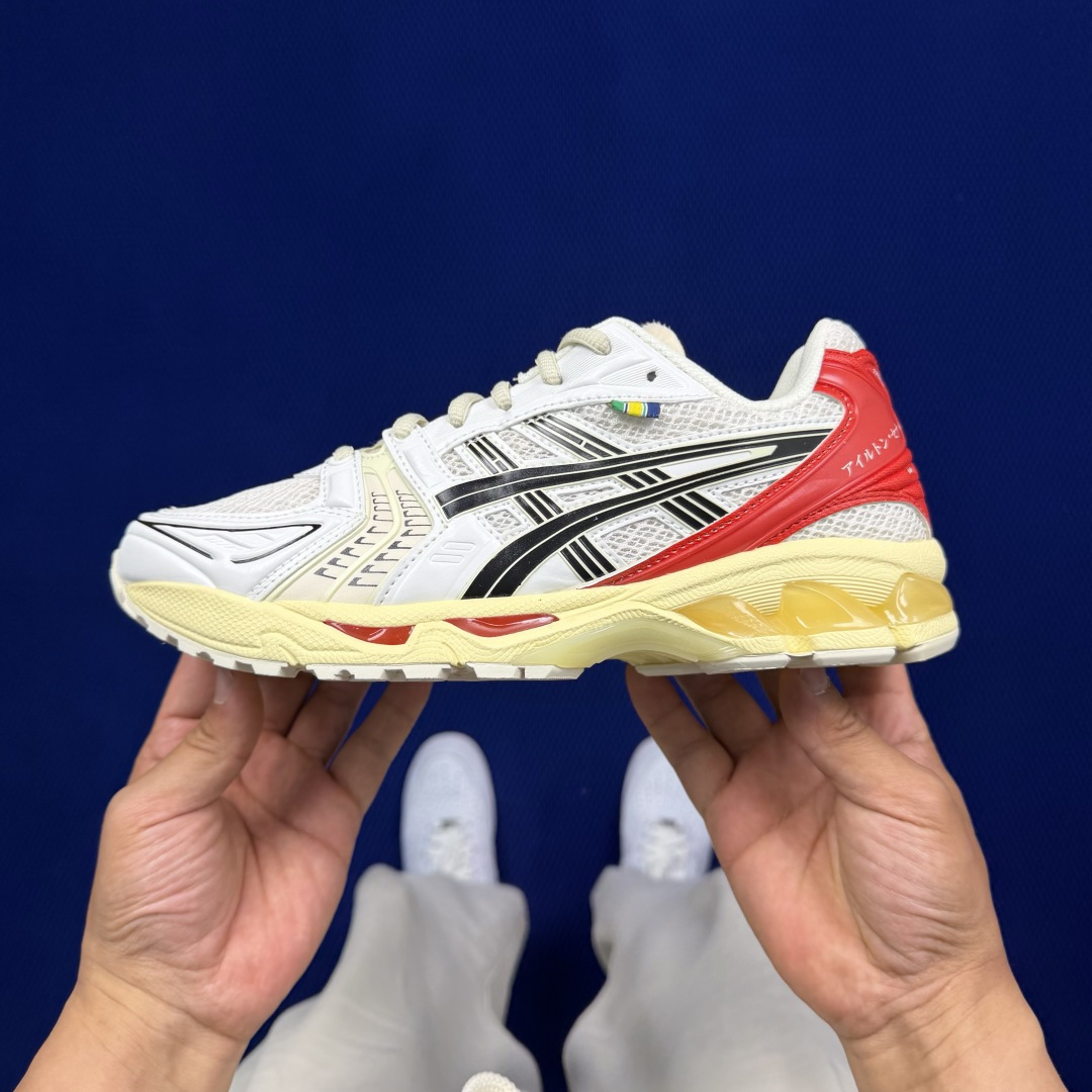 纯原亚瑟士 ASICS Gel-Kayano 14 共48色‼️货号：1203A766-200 米红尺码