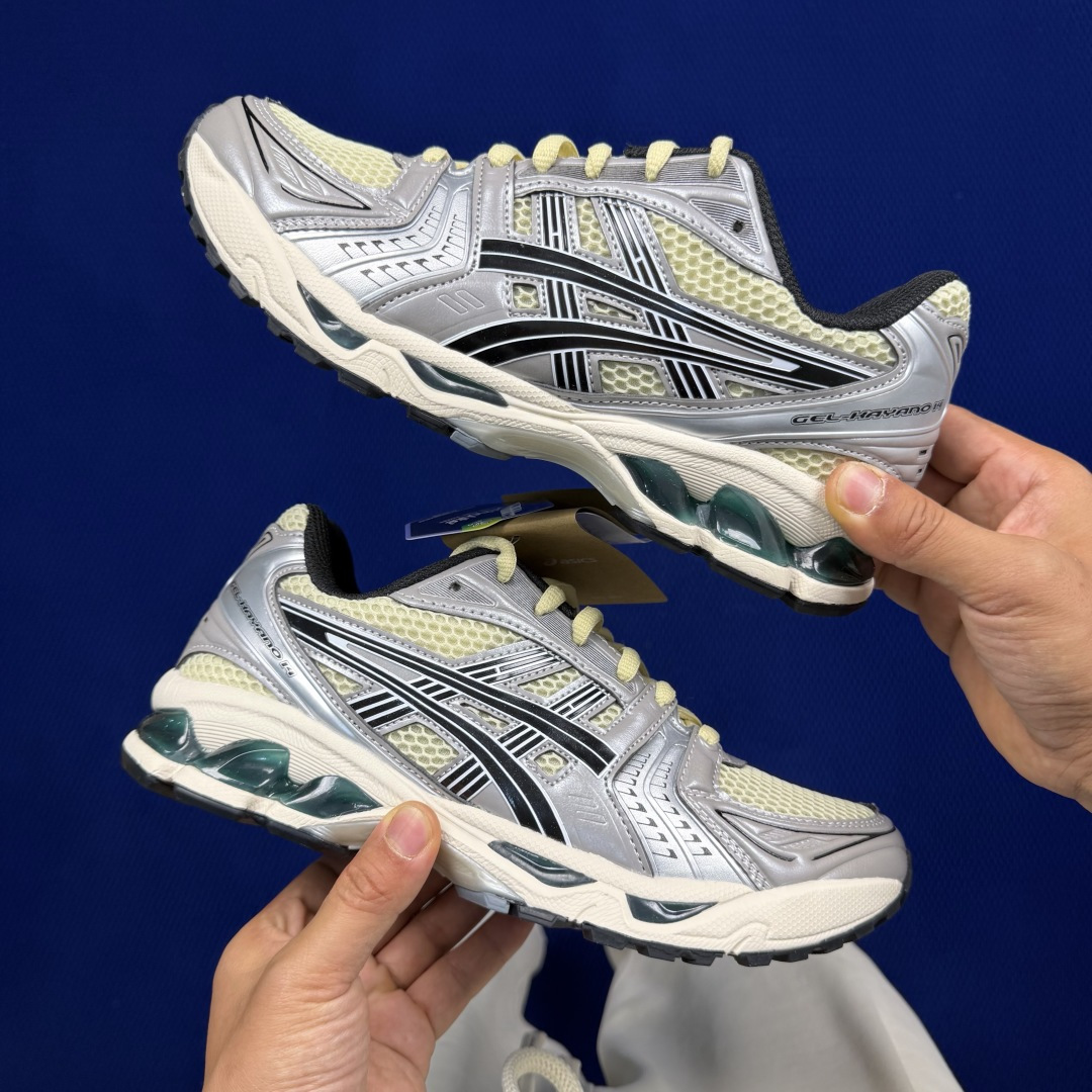 纯原亚瑟士 ASICS Gel-Kayano 14 共48色‼️货号：1203A537-250 灰白色尺