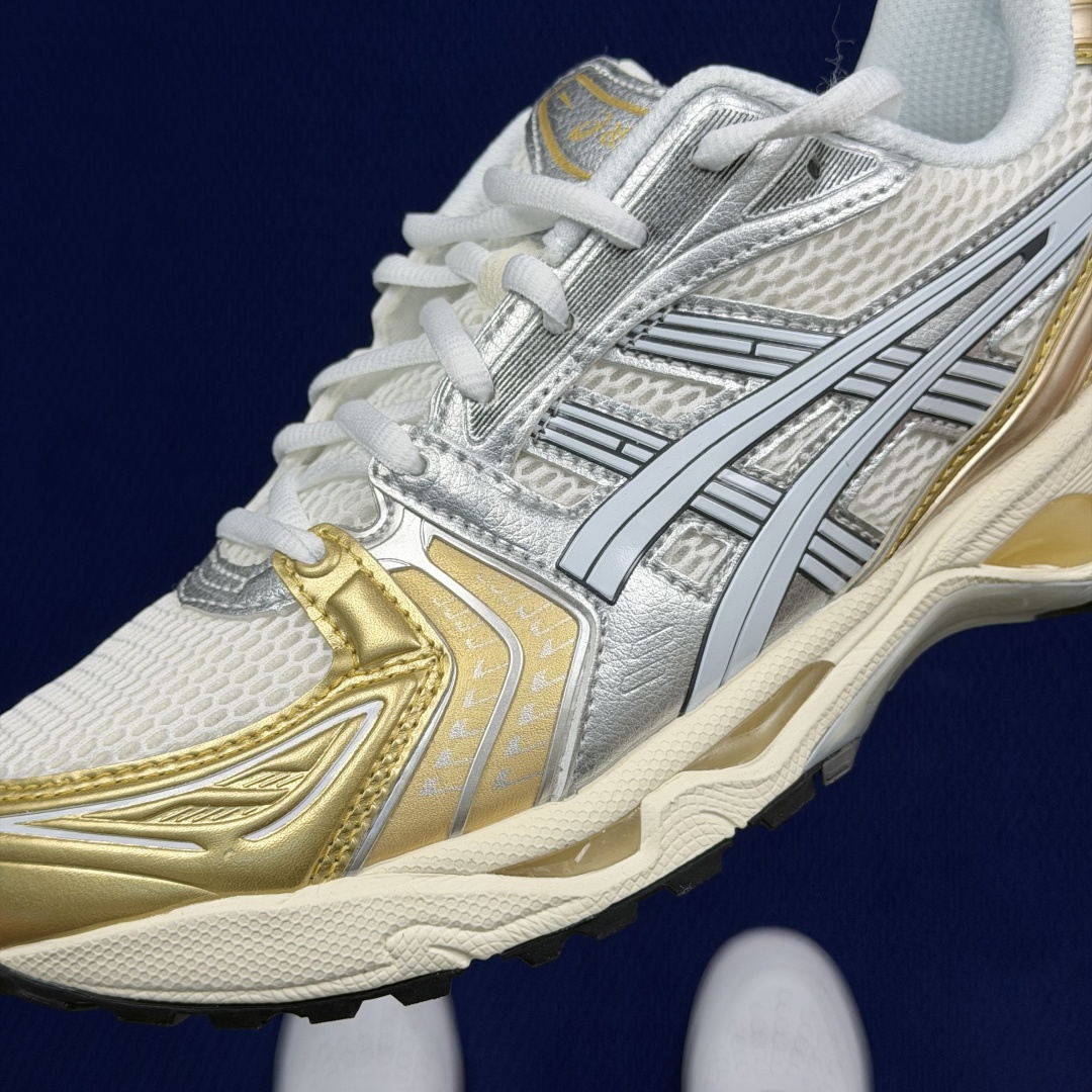 纯原亚瑟士 ASICS Gel-Kayano 14 共48色‼️货号：1203A537-104 金银白尺