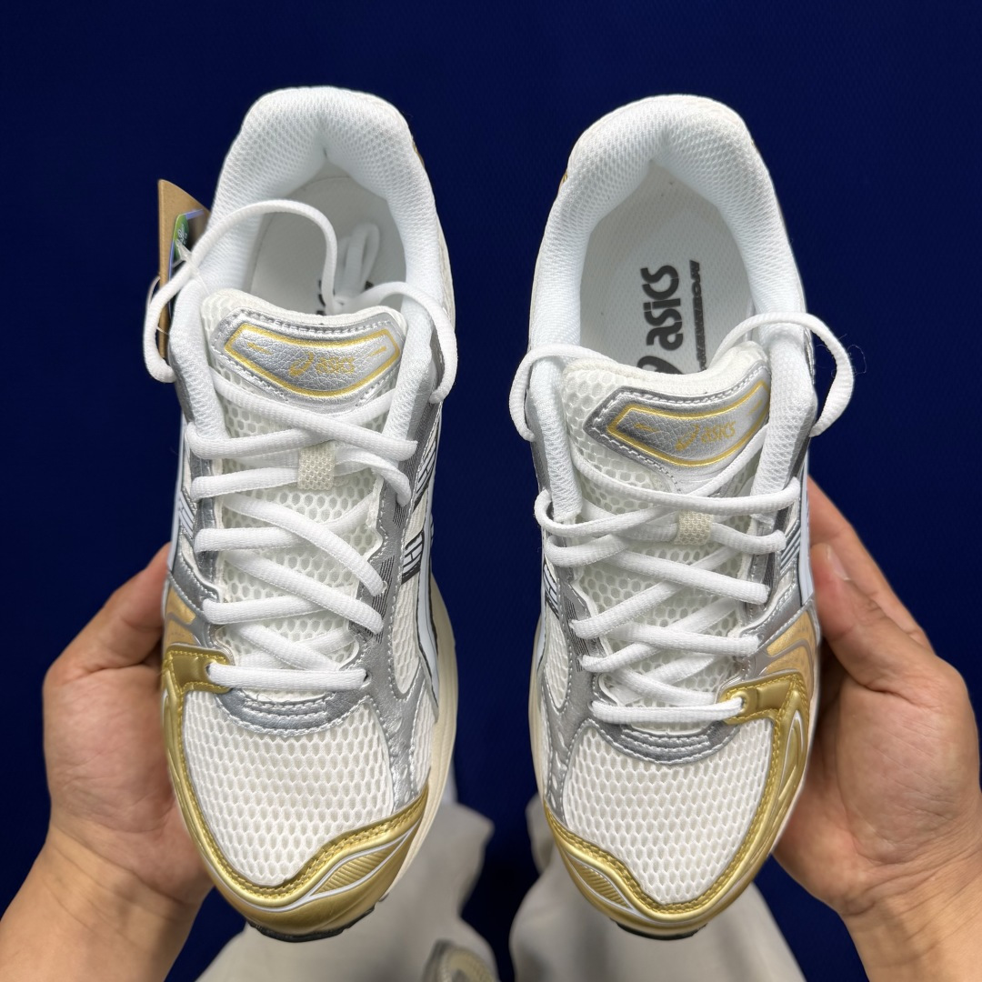 纯原亚瑟士 ASICS Gel-Kayano 14 共48色‼️货号：1203A537-104 金银白尺
