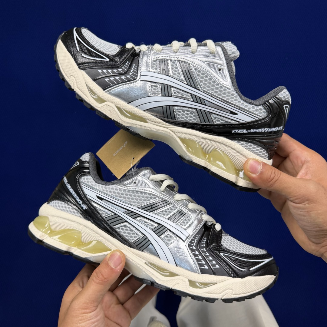 纯原亚瑟士 ASICS Gel-Kayano 14 共48色‼️货号：1201A935-001 黑银尺码