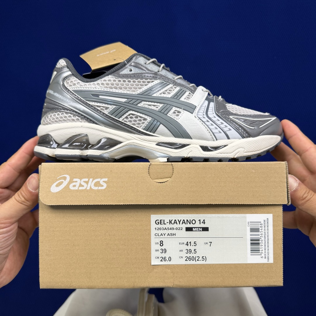 纯原亚瑟士 ASICS Gel-Kayano 14 共48色‼️货号：1203A549-022 黏土灰尺